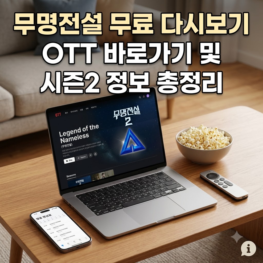 무명전설 무료 다시보기 방법 및 시즌2 정보 정리