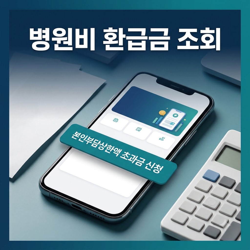병원비 환급금 조회 및 본인부담상한액 초과금 신청 안내